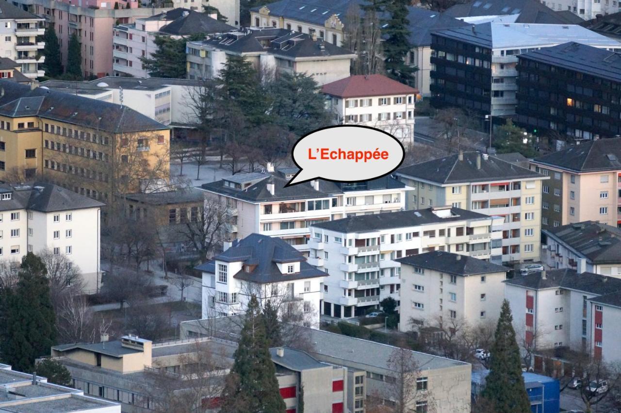 L'Echappee -B&B- Sion Ngoại thất bức ảnh